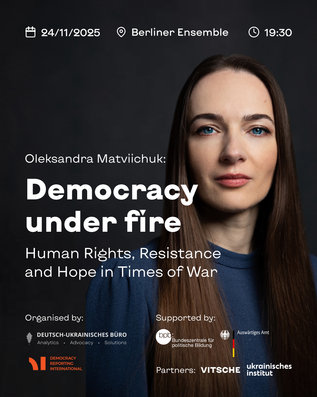 Democracy under Fire - Oleksandra Matviichuk